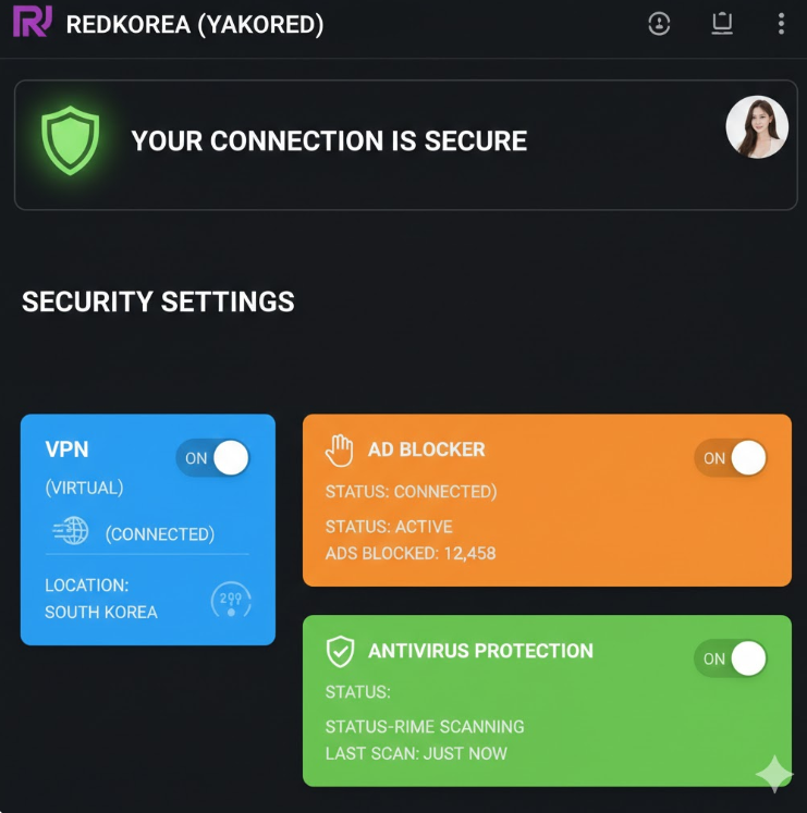 야코레드 보안 설정 예시 야코레드 보안 설정 예시