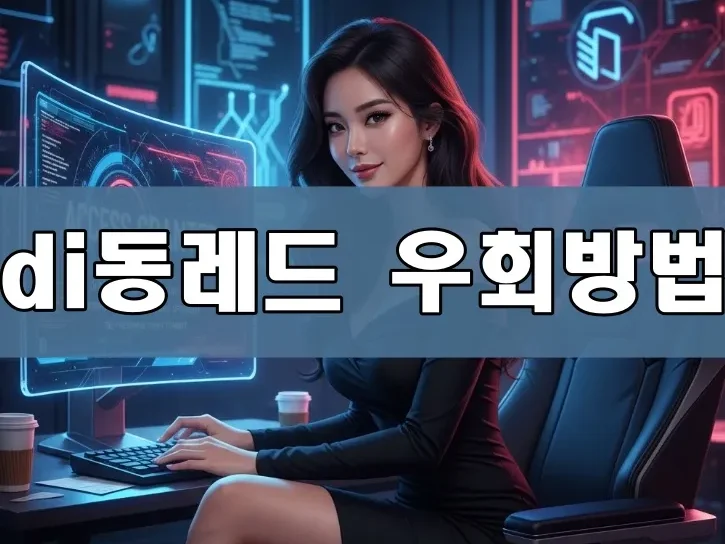 di동레드 우회방법