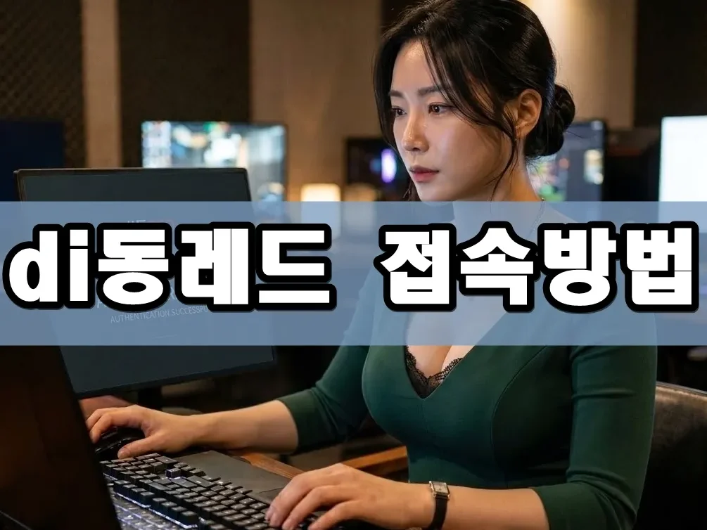 di동레드 접속방법