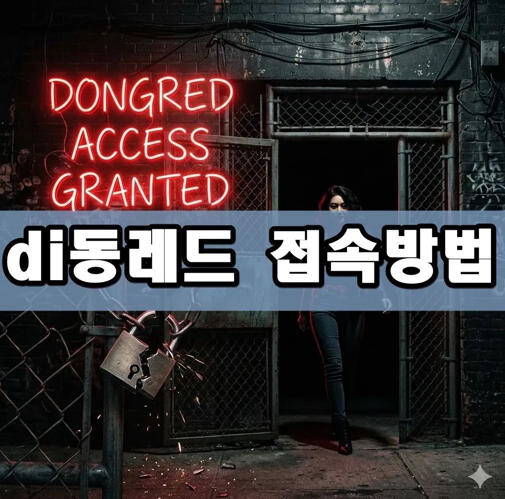 di동레드 접속방법