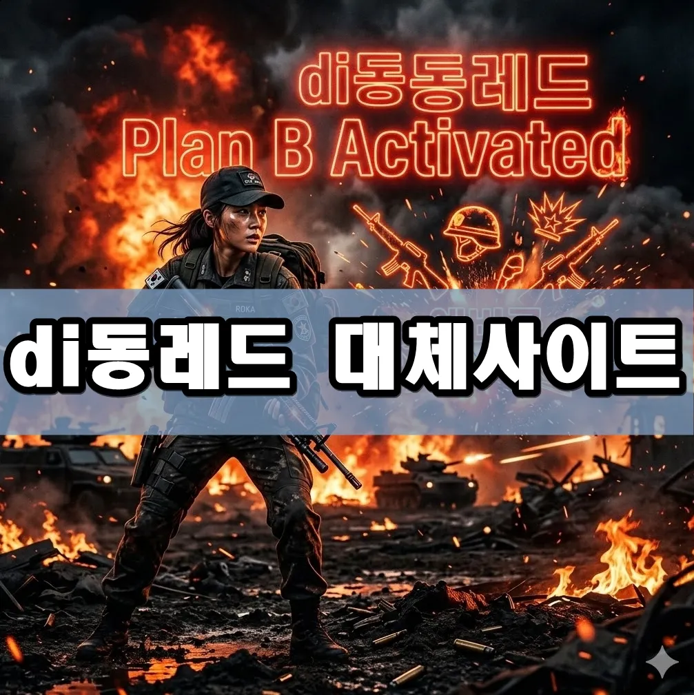 di동레드 대체사이트 표지